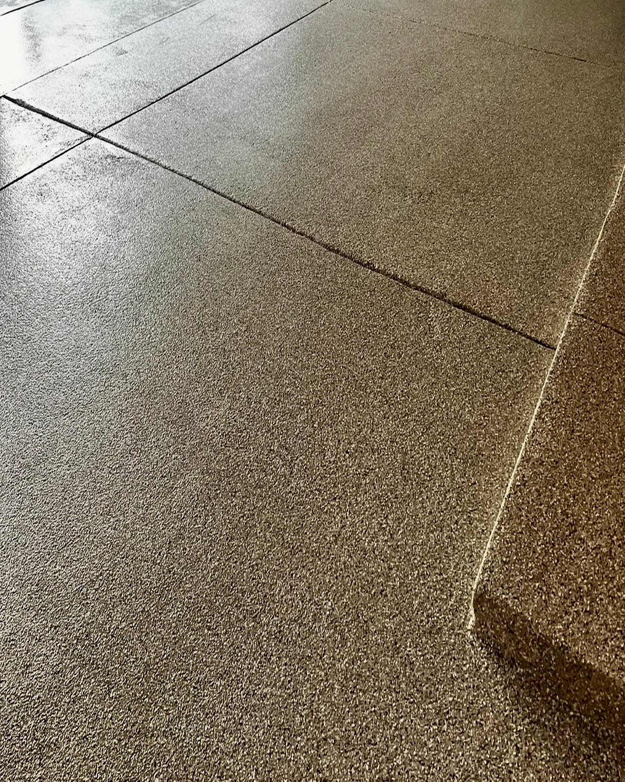 After Basement Floor Makeover